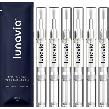 Lunavia Antifungal Pen – Cures Most Athlete’s Foot, Jock Itch, and Ringworm - 25% Undecylenic Acid with added Tea Tree, Jojoba, Clove Bud Oils & Aloe - 1-Pack Twist Pen (3ML Volume)